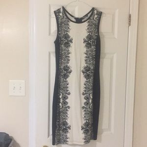 Black and white dress never worn xsmall